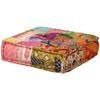 Pouf modulaire - vidaXL - Patchwork - Tissu coton - 2 places - Multicolore