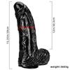 39*10cm  Stretching Giant Butt Plug Dildo Horse Penis Black Dick Fisting Pegging BDSM Slave Realistic Dildo Adult Sex Toy