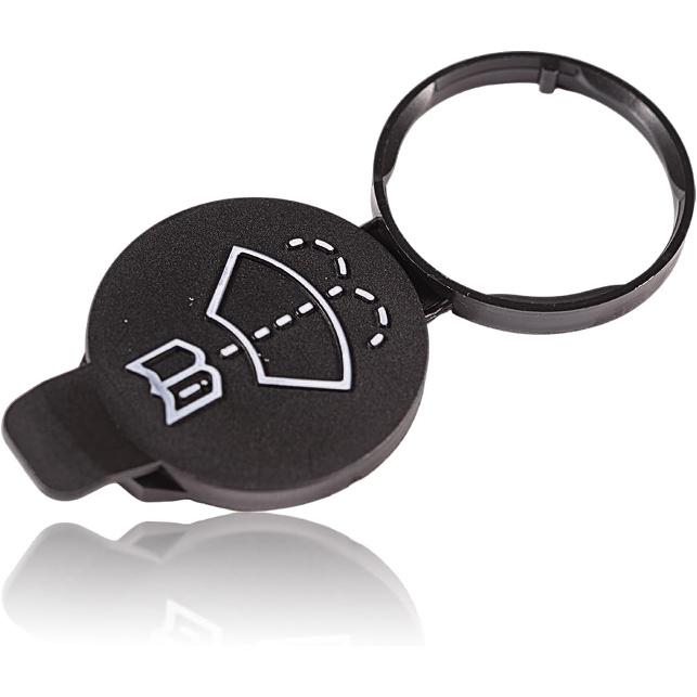 

runmade Windshield Wiper Washer Fluid Reservoir Cap OEM Number 13227300, 12767700, 12788573, 19172571.2PCS per Package/Black (2) 1