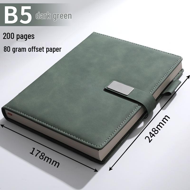 Deluxe A5/B5 Business Planner Notebook with Custom Logo Gift Box