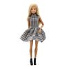 Gonna scozzese alla moda, carina principessa, bambole, vestiti, accessori, puzzle, giocattoli, ragazze, regalo