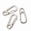30 Pcs Heavy Duty Carabiner Hook Mini Keychain Buckle Durable Spring Snap Hook  Backpack Accessories