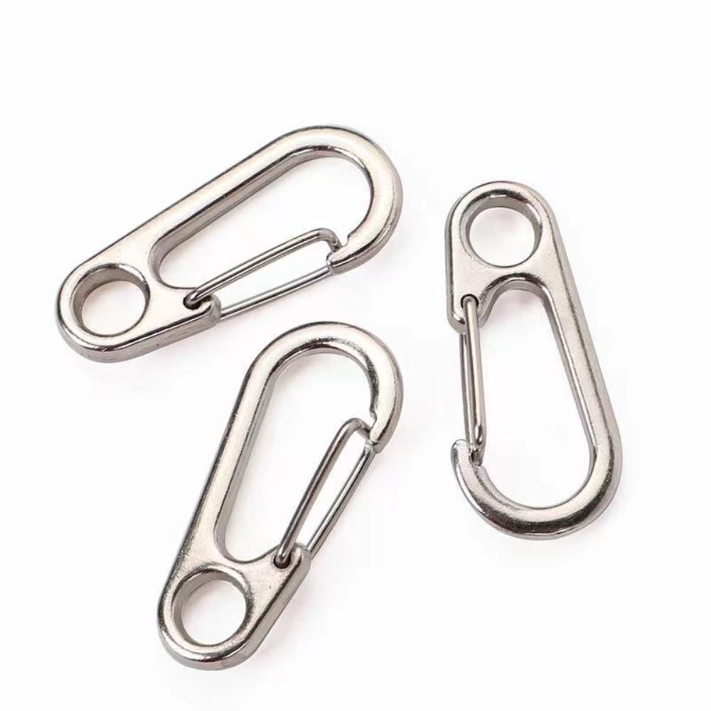 30 Pcs Heavy Duty Carabiner Hook Mini Keychain Buckle Durable Spring Snap Hook Backpack Accessories