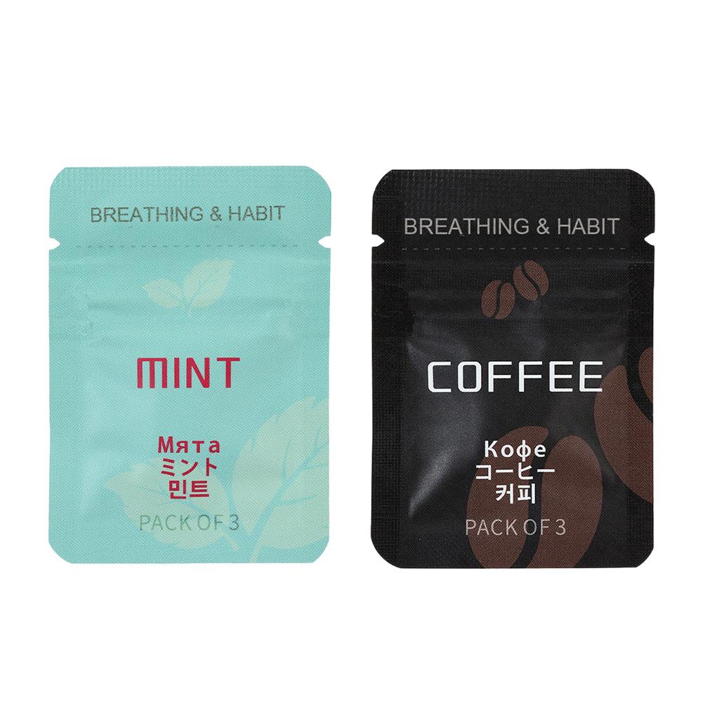 Titanium Steel Breathing Necklace for Anxiety Relief Breathlink Quit Smoking Vaping Necklace Stop Smoking Aids Fidget Necklaces