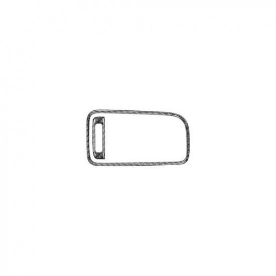 2Pcs Carbon Fiber Passenger Side Air Vent Cover Trim For Volkswagen Jetta Sedan