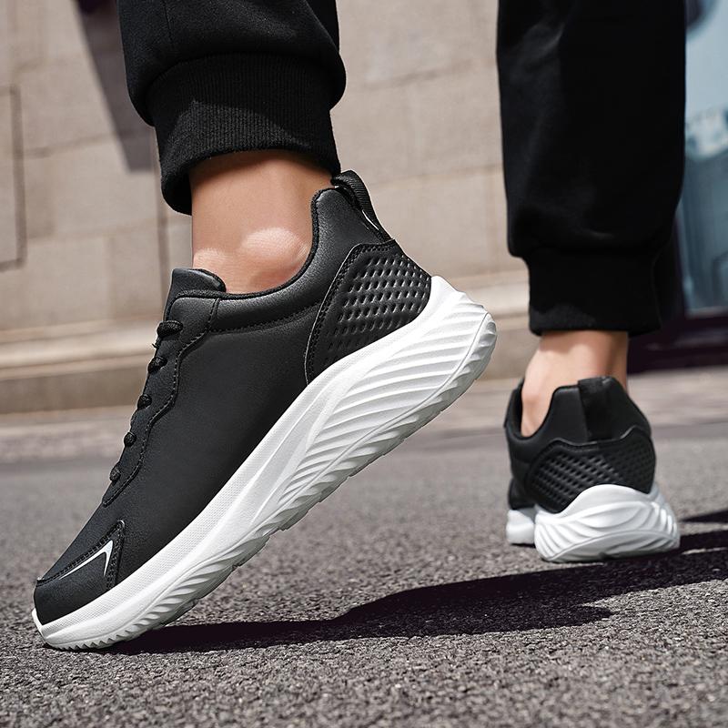 39-48 Мужские кроссовки Мягкая подошва Ультралегкие Водонепроницаемые Нескользящие — фото 7