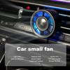 Vehicle-mounted Small Fan Air Conditioner Outlet Clamp Conditioner Colour Interior Usb Light Am J4V2