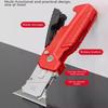 Spatola Multiuso Coltello Multiuso Manuale Blocco di Sicurezza Strumento per la Rimozione della Colla da Cucito Coltello per Incollare Pulizia