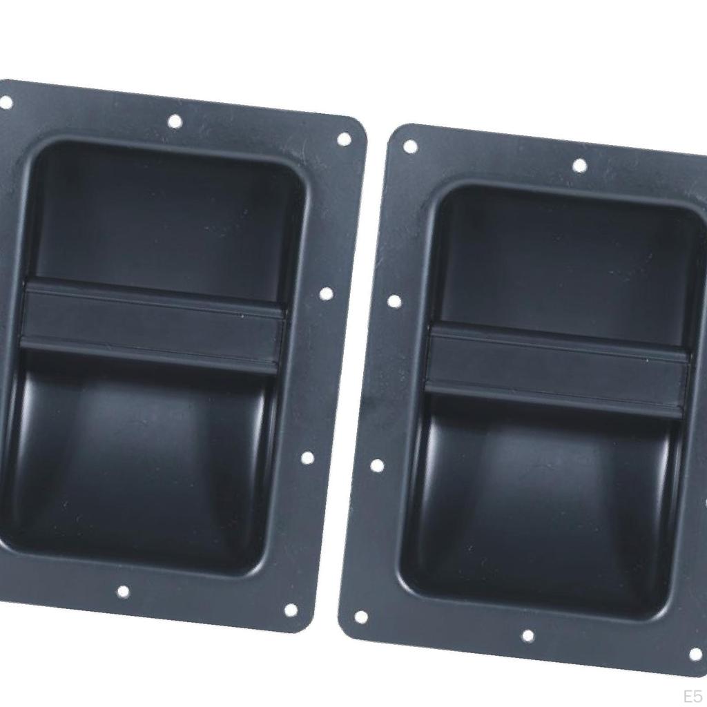 2 Pieces Speaker Cabinet Handles Accessories Pull Side Handle Loaded Case Supplies Carry
