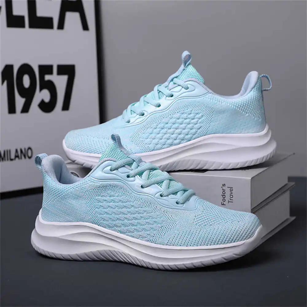 Super Big Size Purple Thick Sole Shoes Oxford Outdoor Women Boots Sneakers Women Heel Sports Industrial Sewing Luxary Tenks
