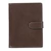 Snovist Leather Medical Card Medical Visit Wallet Made In Japan Men's Holder, Easy-to-See BIZ, (Brown)