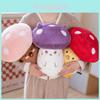 Cute Mushroom Plush Toy Stuffed Animal Doll Pillow Hanging Pendant 32cm Soft Pp Cotton Short Plush Waterfowl Duck Cat Design