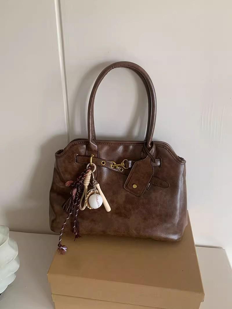 Women s Retro Handheld Shoulder Bag - 2025 Trendy Large Capacity Underarm Design