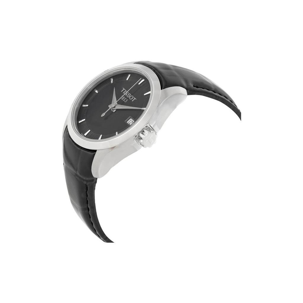 TISSOT Kutu Collection Quartz Movement 100m Water Resistance Women's Watch Black Dial T035.210.16.051.00 T035.210.16.051.00
