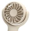 Mini Handventilator Multifunktion Leise 3 Geschwindigkeiten Einstellbar Starker Wind Tragbar Kleiner Tischventilator für