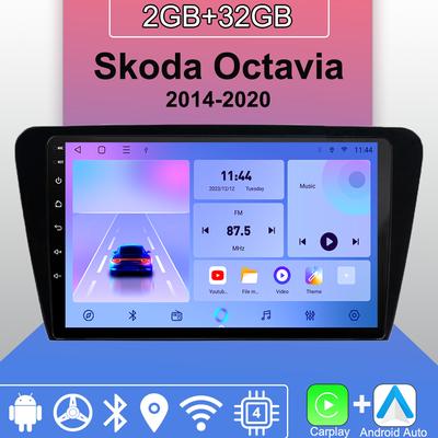 Android Carplay Autoradio für Skoda Octavia 2014-2020 Multimedia-Player Head Unit Stereo GPS Navigation BT WIFI 2 + 32GB