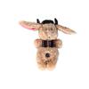 Animal Series Squeaky Teething Toy for Medium-Large Dogs - Teddy & Golden Retriever Design