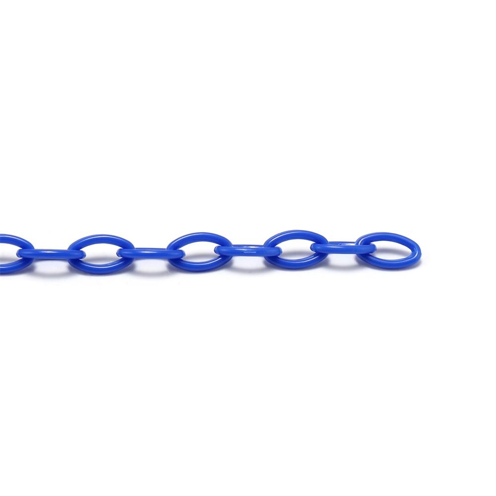 10pcs 50cm Colorful Acrylic Plastic Lobster Clasp Hook Link Chain For DIY Keychain Necklace Jewelry Making Connecter Accessories