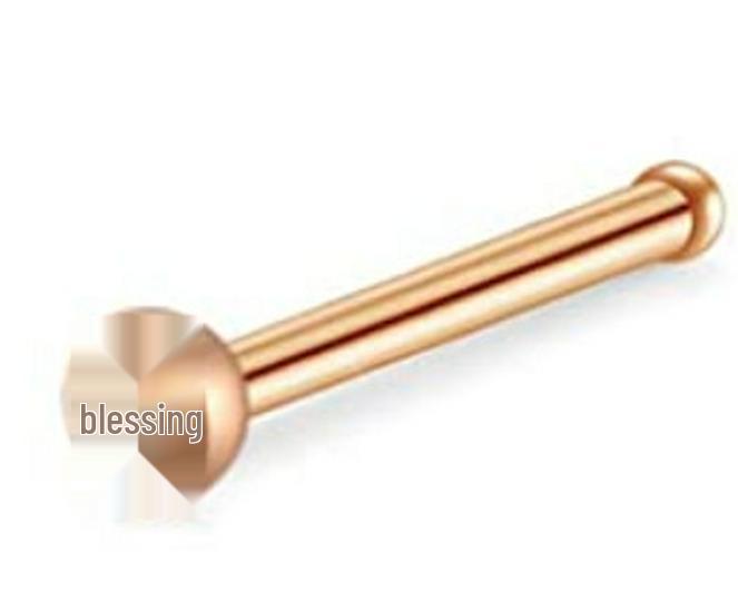 Stainless Steel Nose Ring - Stylish Nose Stud Piercing Jewelry