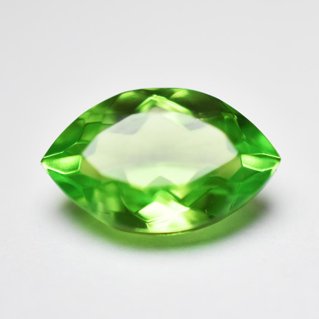 7.15 Ct Natural Green Peridot Marquise Cut Jewelry Making Gemstone
