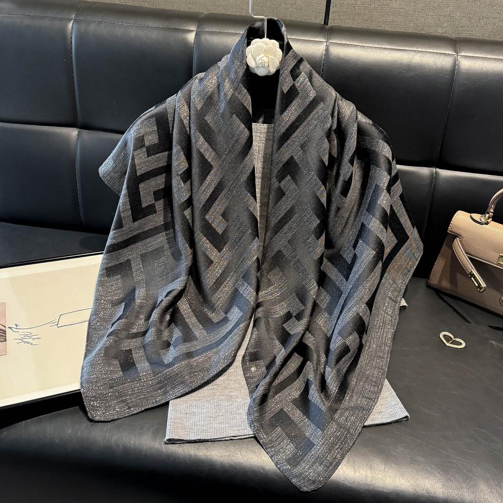 Jarní Dopis Simulační Hedvábí Hedvábný Šátek Satén 90Cm Velký Čtvercový Šátek Dekorativní Šátek Multifunkční Opalovací Šátek