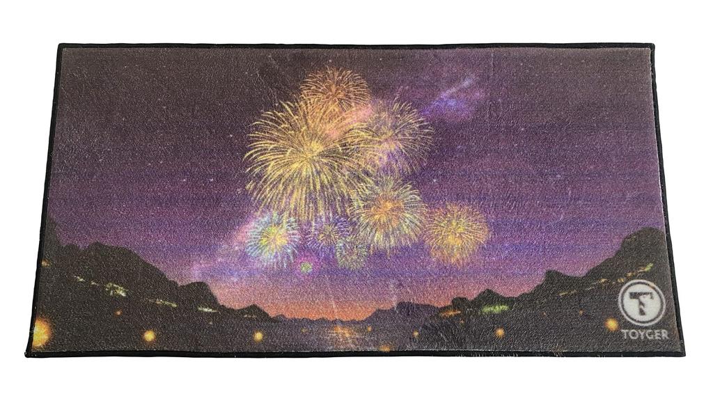 TOYGER Fuwaprema A completely new play mat like a super carpet TCG card game play mat - high-end - (SHIKI - Summer)