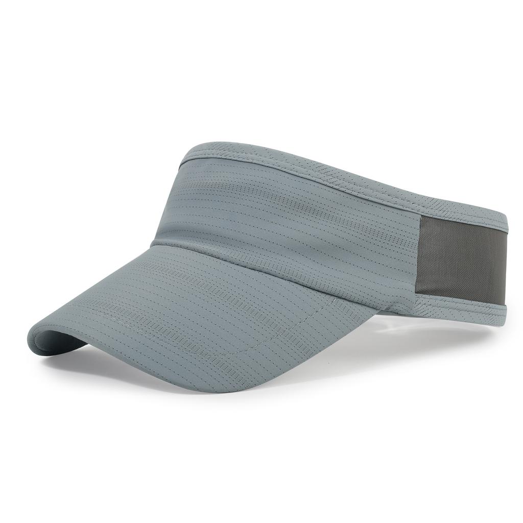 Unisex-Hut, Sport-Sonnenhut zum Laufen, Monochromer leerer Strohhut