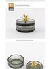 Elegant Home Decor Set: Fruit Bowl, Vase, Tray for Table or Entryway