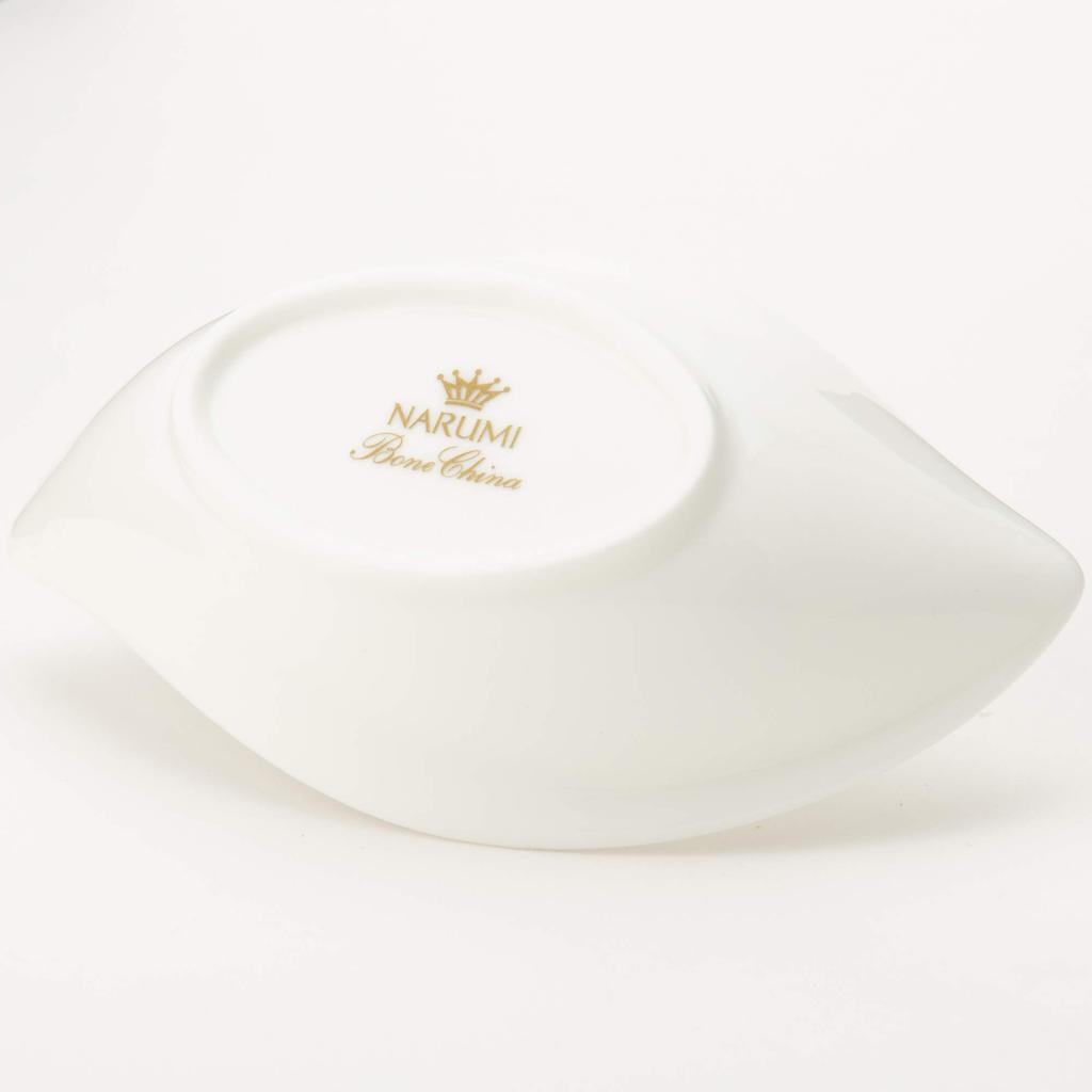 NARUMI Esprit Made in Schüssel, Weiß, 13cm, Mikrowellengeeignet, Japan, 50180-3408