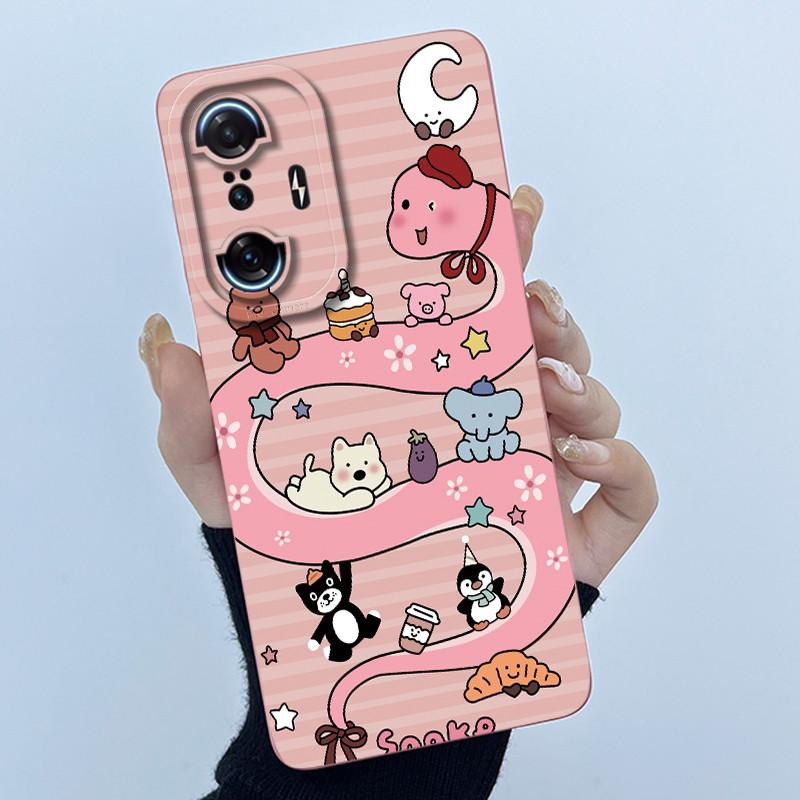 For Poco F3 F4 GT Redmi K40 K50 Gaming Case Simplicity Soft Liquid Silicone Phone Housing F4GT F3GT Camera Protection Back Cover