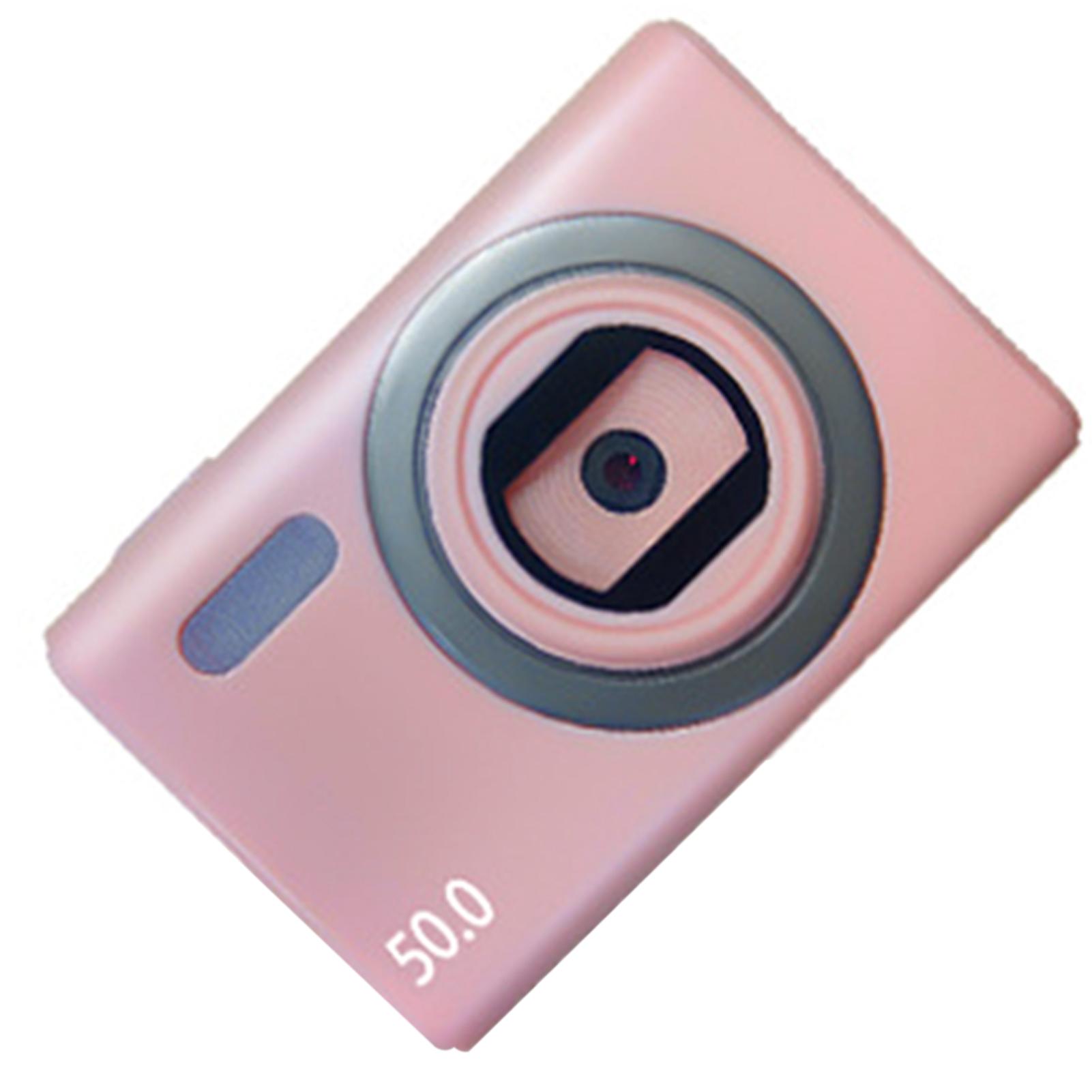 Digital Kid Camera 5X Zoom Small Photography Camera Birthday Present розовый