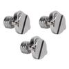 3pcs Camera Screws 3 8in Thread Quick Release Plate Mounting Screw for Photographic Equipment Stand Fill Light Stand