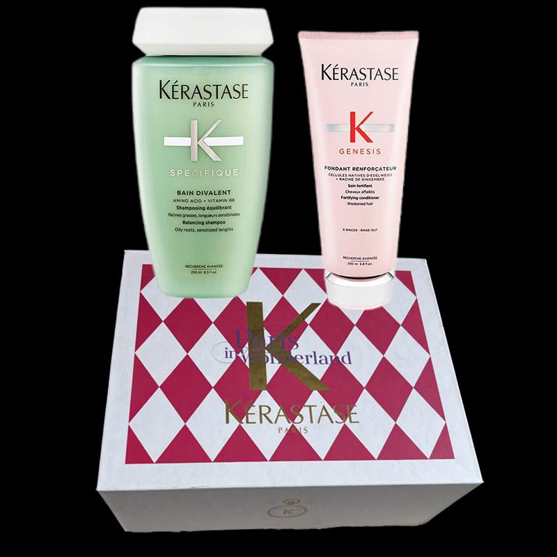 Kerastase Dual Function Shampoo & Fondant Renforcateur Duo