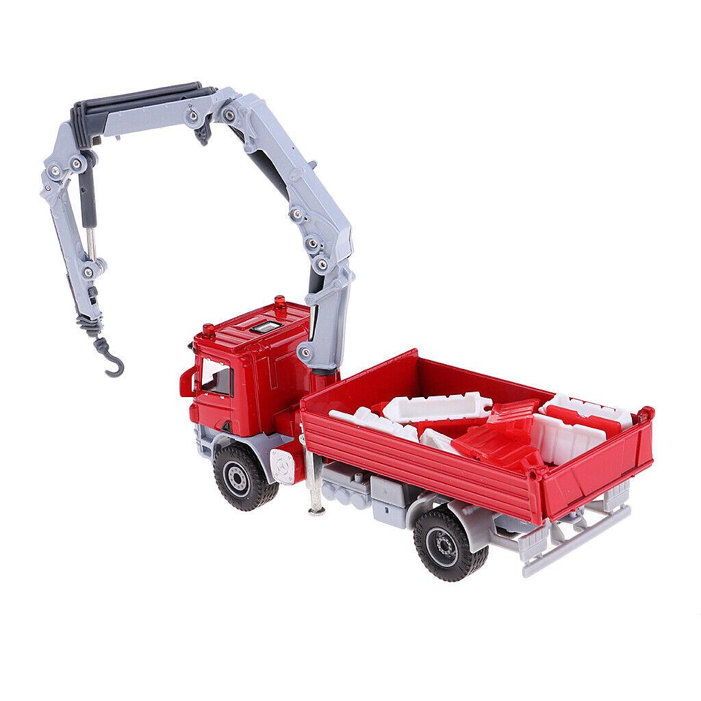 1/50 Scale Car Crane Truck Model Toy Diecast Construction Car Vehicles