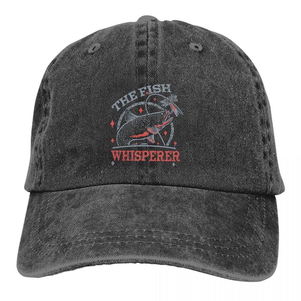The Fish Whisperer Baseball Cap Men Hats Women Visor Protection Snapback Fishing Caps