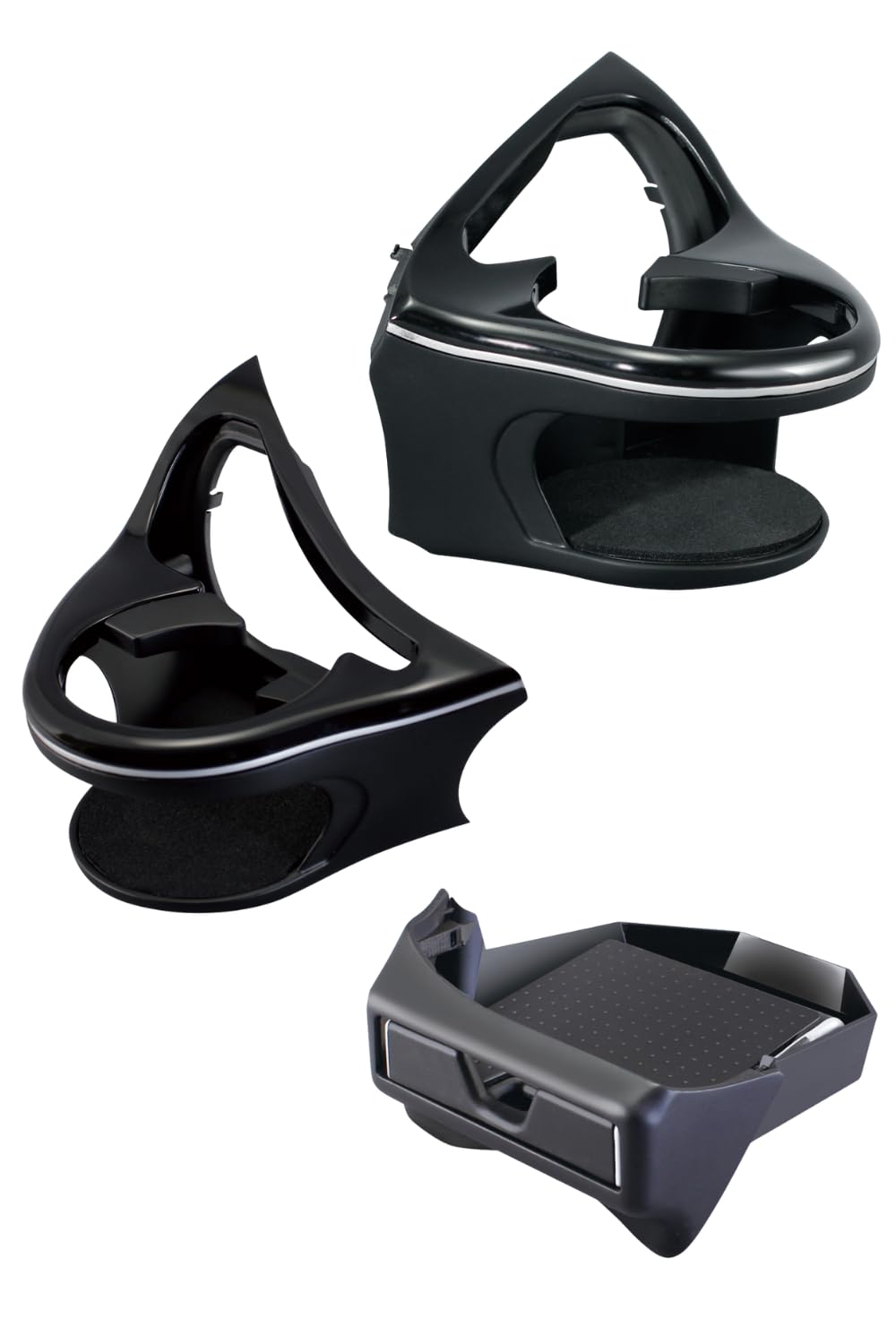 

Продукты Tsuchiya Yac для серий 80 Noah и Voxy Кондиционер Подстаканник сиденье Пассажирское сиденье Комплект Подставка для смартфона Для конкретного автомобиля Водительский чёрный