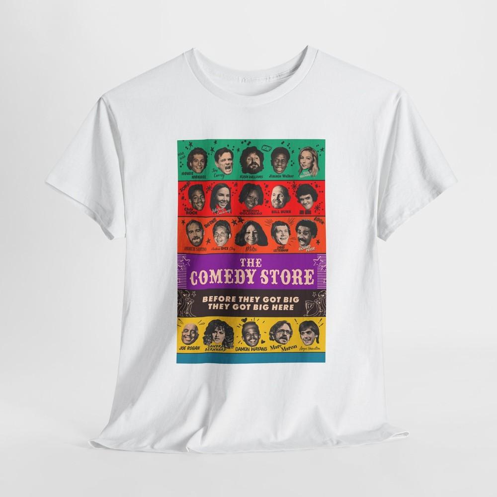 

Vintage Design 2020 The Comedy Store Before They were Famous Unisex Tshirt Tops Tee, S