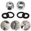 16/18/20/22/24/28/mmto22mm Tap Aerator Connector with Gasket Metal Outside Inside Thread Water Saving Adaptor for Kitchen Faucet