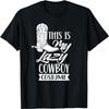 This Is My Lazy Cowboy Costume Sayings Cute Cowboys Texas T-Shirt