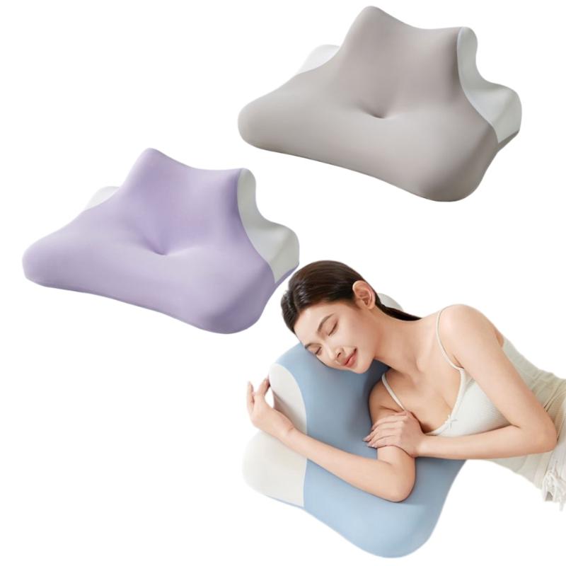 1Pcs Cervical Spine Sleeping Pillow Deep Sleep Memory Cotton Sleeping Pillow Comfortable Ergonomic Body Positioner