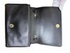 Used CELINE Triomphe Leather Shoulder Bag Black 2-Way Ladies