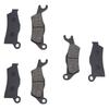 B08A-Front/Rear Brake Pad Set(6Pcs) Motorcycle For Can Am 570/570L/570 MAX 16-23 500/500 MAX 13-16- Part Numbers 705601014 70560