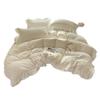 Class A Winter-Ready Milk Velvet Lace 4-Piece Set: Soft, Double-Sided Coral Fleece in Cream Style