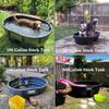 All-Weather Rain Cover for Buckets, Sun & Dust Protection for Pet Water Dishes, Multiple Sizes