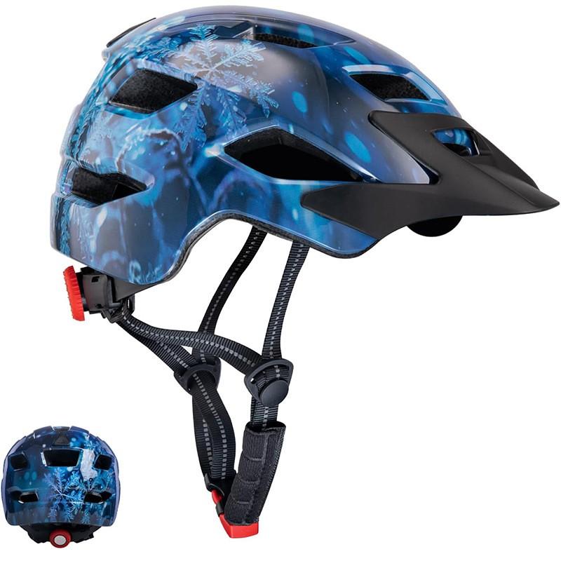 Kids Bike Helmet One-Piece Molded Safety