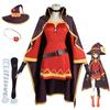 Anime Satou Kazuma Cosplay Costume Aqua Megumin Wonderful School Uniform Halloween Role Play Outfits Megumin Cosplay Costume