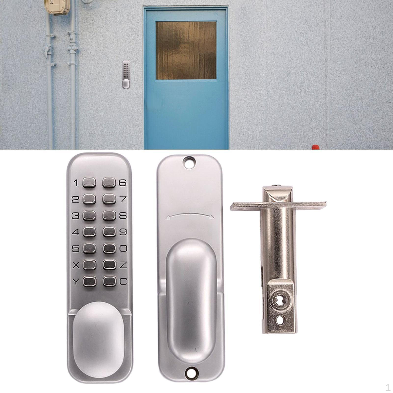 

Mechanical Door Lock 201-A Convenient Sturdy Easy to Use Heavy Duty Accessories Keyless