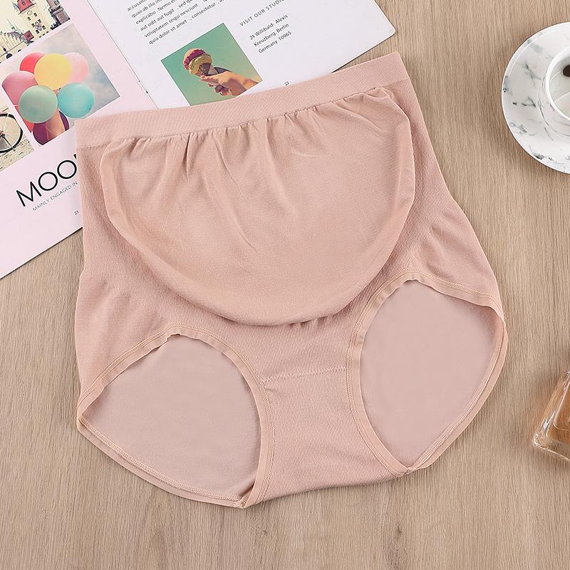 Pregnant Women's Underwear Comfortable Large Waist Abdominal Support Pants Postpartum Antibacterial Briefs