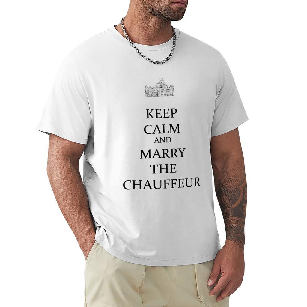 Yes Marry The Chauffeur T-Shirt Rapper Graphic Tees Anime Men Workout Shirt