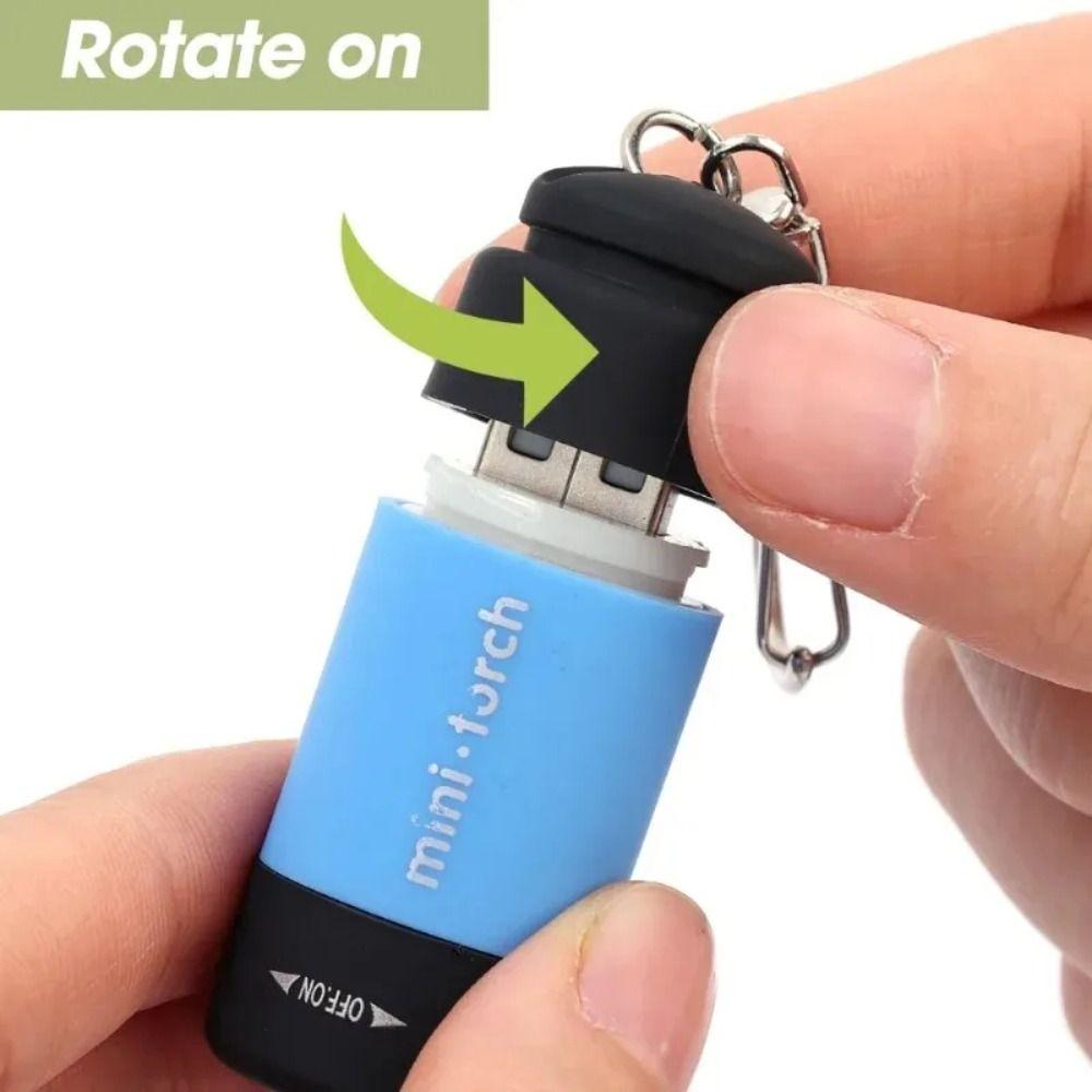 Bright LED Mini Torches Light Long Battery Life Pocket Emergency Lamp For Outdoor
